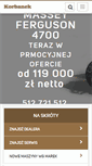 Mobile Screenshot of korbanek.pl